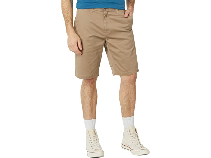 (取寄) ボルコム メンズ フリッキン モダン ストレッチ 21 チノ ショーツ Volcom men Volcom Frickin Modern Stretch 21" Chino Shorts Khaki 3