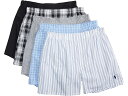(取寄) ラルフローレン メンズ 5 パック クラシック フィット ウーブン ボクサー Polo Ralph Lauren men 5 Pack Classic Fit Woven Boxer Polo Black/Bengal Stripe/Stockton Plaid/Cannes/Jarvis Stripe