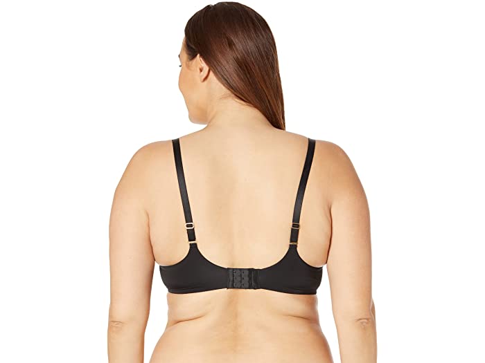(取寄) ナトリ レディース アベイル フル フィギュア コンバーチブル コンツアー アンダーワイヤー Natori women Avail Full Figure Convertible Contour Underwire Black