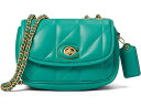 マディソン (取寄) コーチ レディース キルテッド ピロー マディソン ショルダーバッグ 18 ブランド COACH women Quilted Pillow Madison Shoulder Bag 18 Bright Green