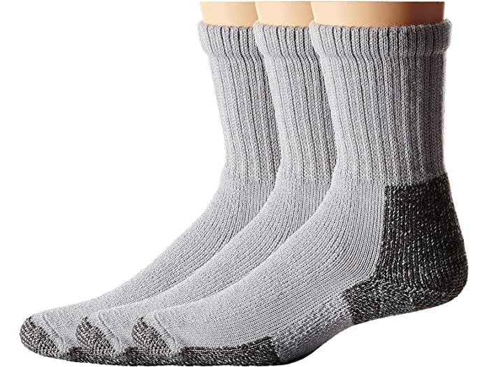 (取寄) ソロ ハイキング クルー 3-ペア パック Thorlos Hiking Crew 3-Pair Pack Gray