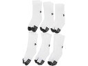 (取寄) アンダーアーマー ボーイズ パフォーマンス テック クルー ソックス 6-ペア (リトル キッド/ビッグ キッド) Under Armour boys Performance Tech Crew Socks 6-Pair (Little Kid/Big Kid) White