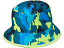 (取寄) ノースフェイス キッズ ベビー クラス V リバーシブル バケット (ベビー キッズ) The North Face Kids Class V Reversible Bucket (Toddler/Baby/Big Kids) Summit Navy Nature Camo Print/LED Yellow