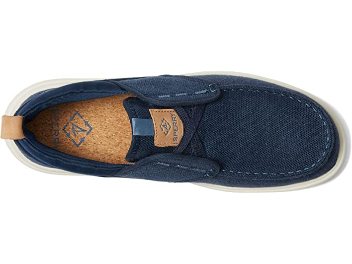 (取寄) スペリー メンズ キャプテンズ モック ボート シーサイクル バハ Sperry men Sperry Captain'S Moc Boat Seacycled Baja Navy 2