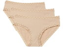 (取寄) ナトリ レディース ブリス コットン ガール ブリーフ 3-パック Natori women Bliss Cotton Girl Brief 3-Pa...