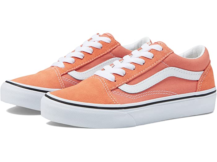 (取寄) バンズ スニーカー キッズ オールドスクール 大きいサイズ Vans Kids Old Skool Color Theory Sun Baked