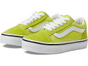 (取寄) バンズ スニーカー キッズ オールドスクール 大きいサイズ Vans Kids Old Skool Color Theory Evening Primrose