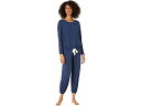 (取寄) エバージェイ レディース ジゼル スロウチ パジャマ セット Eberjey women Gisele Slouchy Pajama Set Navy...