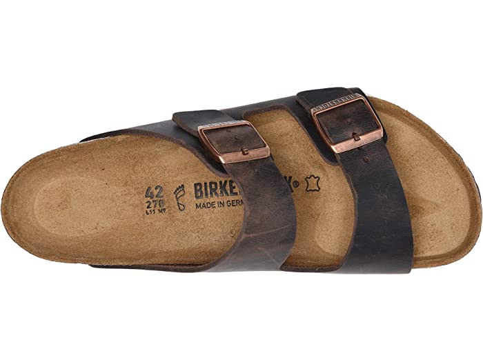 (取寄) ビルケンシュトック アリゾナ - オイルド レザー (ユニセックス) Birkenstock Arizona - Oiled Leather (Unisex) Habana Oiled Leather