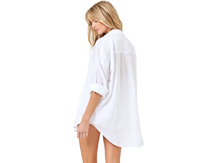(取寄) エルスペース レディース リオ チュニック L*Space women Rio Tunic White