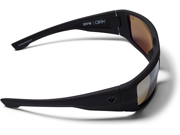 (取寄) スパイ ダーク Spy Optic Spy Optic Dirk Soft Matte Black/Happy Boost Polar Black Mirror