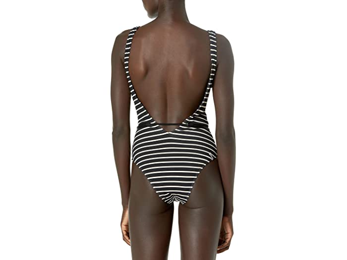 (取寄) ボディ グローブ レディース ウィメンズ スタンダード パム Vネック ワンピース スイムスーツ ウィズ ディープ V バック Body Glove women Womens Standard Pam V-Neck One-Piece Swimsuit with Deep V Back Kaia Stripe