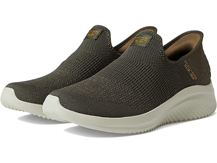 (取寄) スケッチャーズ スニーカー レディース マーサ スチュワート コレクション - スリップインズ SKECHERS women Martha Stewart Collection - Slip-Ins Olive