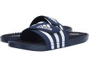 (取寄) アディダス スニーカー サンダル アディサージ 大きいサイズ adidas adissage Dark Blue/Footwear White/Dark Blue