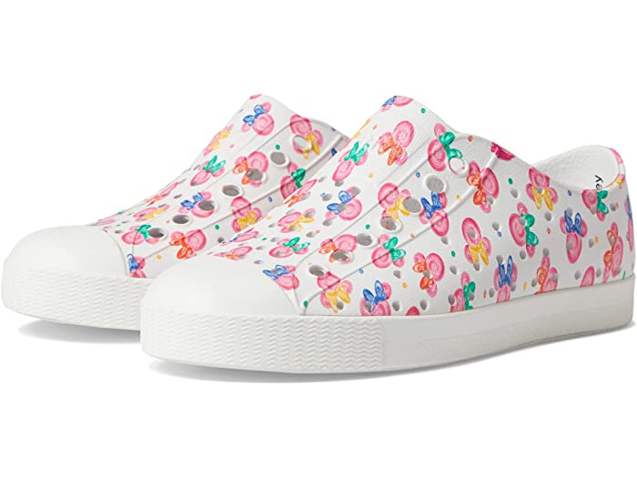 () lCeBuV[Y LbY WFt@[\ fBYj[ vg (gh[) Native Shoes Kids kids Native Shoes Kids Jefferson Disney Print (Toddler) Shell White/Shell White/Minnie Paint Drops All Over Print