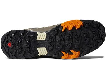 (取寄) サロモン メンズ ウルトラ 4 レザー ゴアテックス Salomon men X Ultra 4 Leather GTX Vintage Kaki/Black/Golden Oak