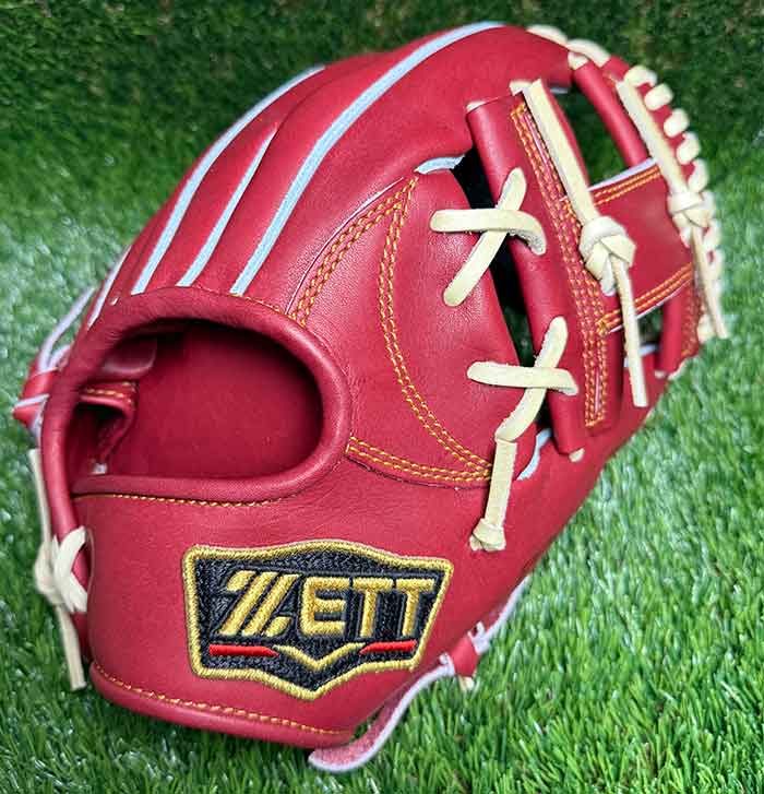 【ゼット】 プロステイタス　硬式グラブ 遊撃・二塁手　内野手　右投げ用　 グローブ　グラブ　ZETT●BPROG364-3200