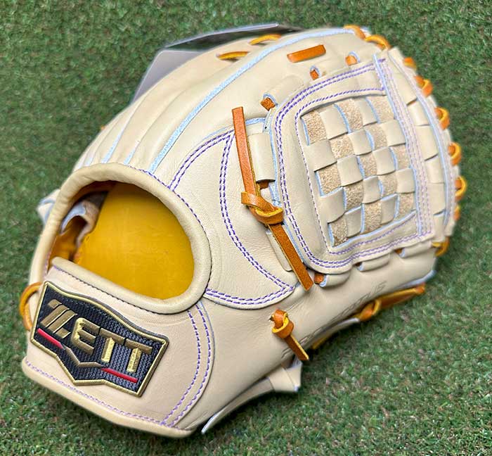 【プロステイタスSE】ゼット 硬式グラブ 内野手用 二塁手・遊撃手用 源田タイプ　右投げ用　グローブ●BPROG566S-3236