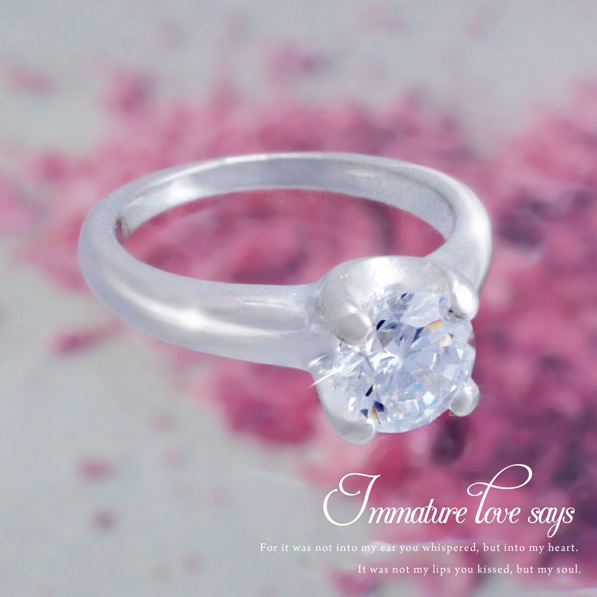 ベビーリング キュービックジルコニア ネックレス シルバー925 ビッグ ペンダントトップ