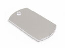 シルバー925 Silver925 シンプルドッグタグプレートペンダントトップ小 送料無料 シンプル 2 メンズ レディース ホワイトデー お返し 可愛い おし...