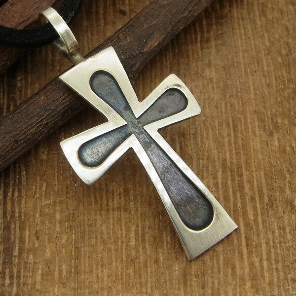 シルバー925 インディアンジュエリー クロス ペンダントトップ ネックレス 送料無料 シンプル 2 メンズ レディース ホワイトデー お返し 可愛い おしゃれ...