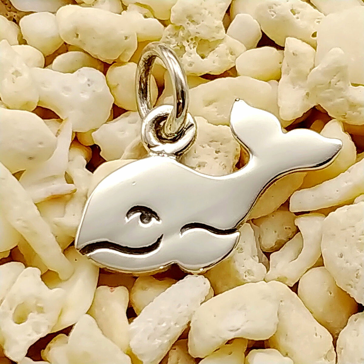 ネックレス ペンダント トップ レディース メンズ シルバー925 くじら 鯨 クジラ かわいい オシャレ シンプル