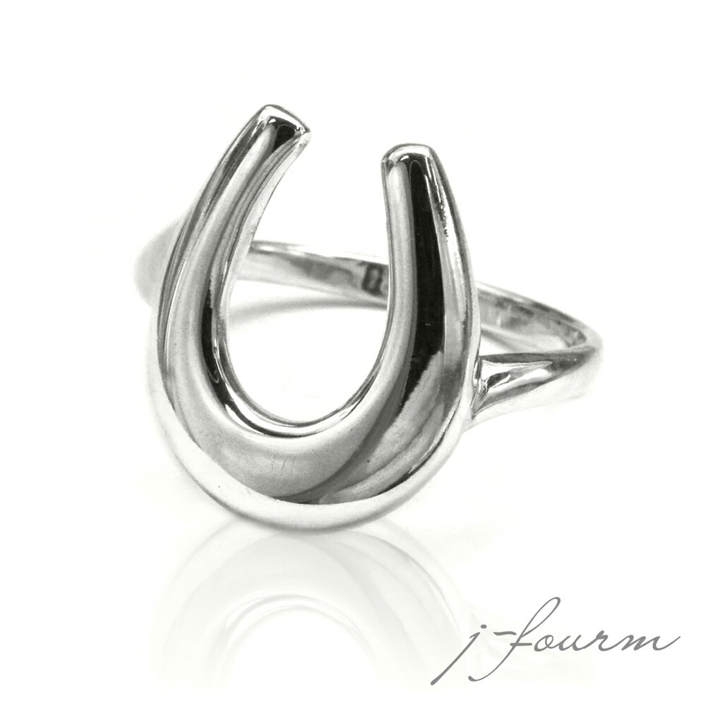 指輪 レディース リング ホースシュー 馬蹄 蹄鉄 メンズ シルバー 925 送料無料 5号 7号 9号 11号 13号15号 馬 ご褒美 fourm クリスマ...