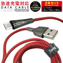 Type-C ケーブル 2本セット 3A USB type-c タイプC ケーブル 両側 充電器 変換アダプタ ハブ 急速充電 3a 30cm 120cm 180cm switch スイッチ jiang-typec-2set
