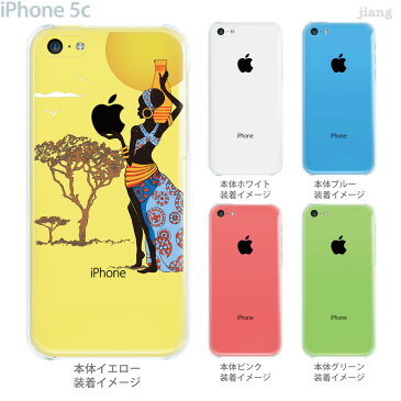 【iPhone5c】【iPhone5c ケース】【iPhone5c カバー】【ケース】【カバー】【スマホケース】【クリアケース】【クリアーアーツ】【Clear Arts】【アフリカンヒーリング】　01-ip5c-zec050