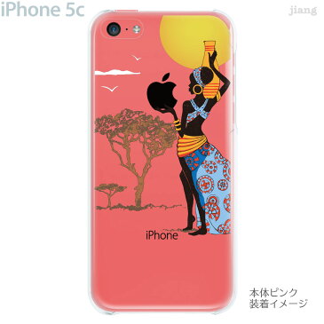 【iPhone5c】【iPhone5c ケース】【iPhone5c カバー】【ケース】【カバー】【スマホケース】【クリアケース】【クリアーアーツ】【Clear Arts】【アフリカンヒーリング】 01-ip5c-zec050