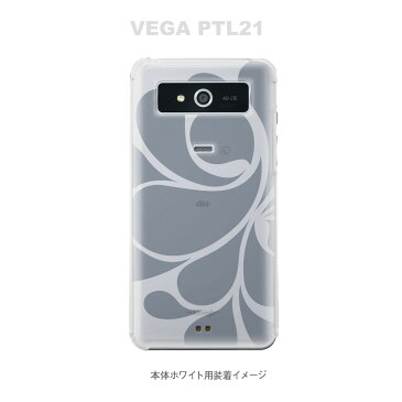 【VEGAケース】【PTL21】【au】【カバー】【スマホケース】【クリアケース】【レトロ】　06-ptl21-ca0021i