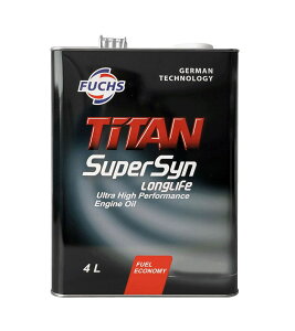 フックス / FUCHS TITAN SUPERSYN LONGLIFE 4L ( SAE粘度 5W-40 ) | エンジンオイル