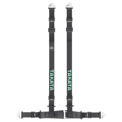 TAKATA Racing / タカタレーシング ドリフト2N 左右共通 S/S [ DRIFT2 Right S/S ] ■ 肩 2inchスナップ / 腰 2inchスナップ ■ 4点式シートベルト ハーネスベルト