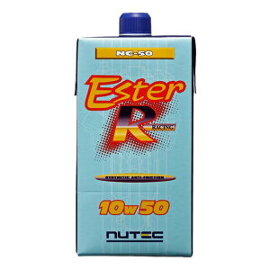 【送料無料】 NUTEC ニューテック NC-50 1L 10W-50 | NC50 10W50 nc-50 nutec ESTER RACING 輸入車 エンジンオイル モーターオイル 車 バイク オイル 潤滑油 化学合成 エステル系 省燃費対応 2輪 4輪 湿式クラッチ対応 レーシングカー チューンド カー用品 カーグッズ 車用品