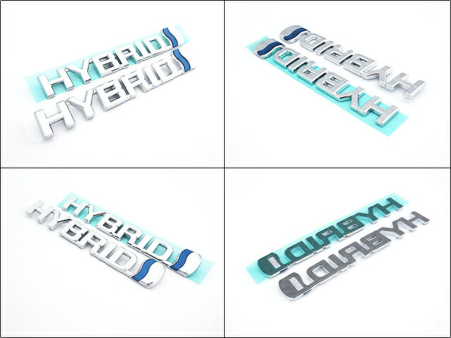 ■カムリACV40■トヨタCAMRYハイブリッド純正USエンブレムセット-サイドHYBRIDレター...