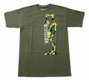 POWELL PERALTA パウエル RAY BARBEE レイバービー RAG DOLL トランプマン Tシャツ MILLITARY GREEN ミリタリーグリーン