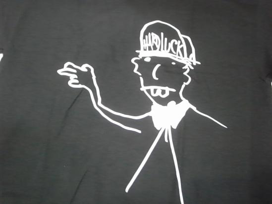 HARDLUCK ハードラック JESSEE TURN UP　ジェイソン・ジェシー Tシャツ 黒 ブラック