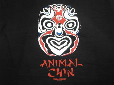 POWELL PERALTA パウエル CHIN MASK チンマスク Tシャツ 黒 ブラック