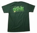 CREATURE クリーチャー BURLESQUE BUFFET バーレスク ビュッフェ Tシャツ FOREST GREEN フォレストグリーン