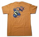 OJ WHEELS OJ2 オージェーウィール SPEED IS THE NEED チェーンフックウィール Tシャツ オレンジ