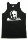 SKULL SKATES スカルスケーツ　BURBS TANK TOP スカルロゴ タンクトップ 黒 ブラック