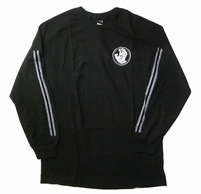 SANTA CRUZ サンタクルーズ HAND STAMP ハンドスタンプ ロングスリーブ ロンT 黒 ブラック