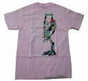 POWELL PERALTA パウエル RAY BARBEE レイバービー RAG DOLL トランプマン Tシャツ Lt PINK ライトピンク