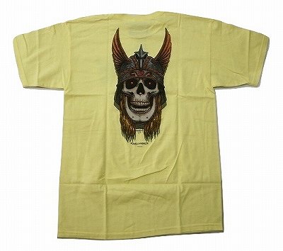 POWELL PERALTA パウエル ANDY ANDERSON SKULL アンディー アンダーソン Tシャツ BANANA バナナ