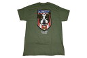 POWELL PERALTA pEG 22AW HILL BULLDOG q uhbO tL[q TVc MILITARY GREEN ~^[O[