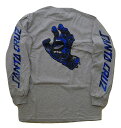 SANTA CRUZ T^N[Y HAND SPLATTER nh Xvb^[ OX[u T ATHLETIC HEATHER AX`bNwU[