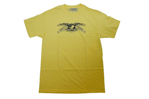 ANTIHERO アンタイヒーロー BASIC EAGLE イーグル Tシャツ BANANA バナナ/ブラック