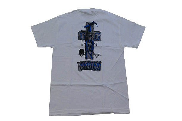 DOGTOWN ドッグタウン STONEFISH CROSS ストーンフィッシュ Tシャツ WHITE 白