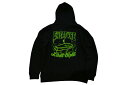 CREATURE N[`[ LAST CALL P/O HOOD XgR[ vI[o[t[hXEFbg p[J[ BLACK  ubN