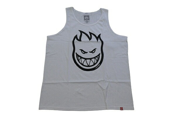 SPITFIRE Xsbgt@CA BIG HEAD rbOwbh TANK TOP ^Ngbv WHITE x